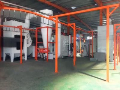 Powder Coating Production Line Fast Color Change