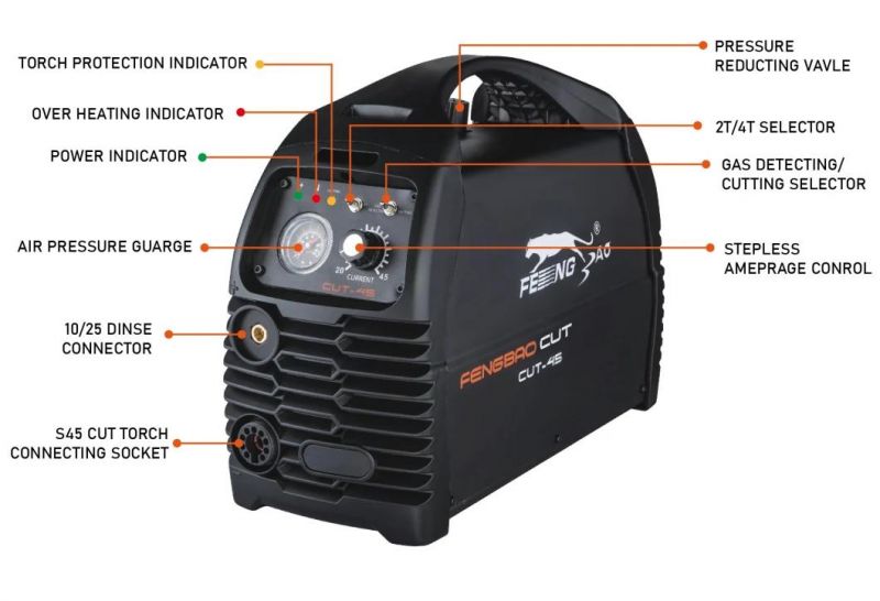 20mmrohs Certified Nozzle Lgk China Metal Box Industrial Packaging Output Weight Mode Origin Plasma Cutting Machine