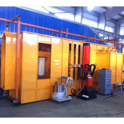 Automatic Powder Coating Spray Booth with Filter Cartridge Recovery System