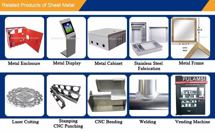 Custom Made Metal Distribution Box with Wiring and Assembly Service