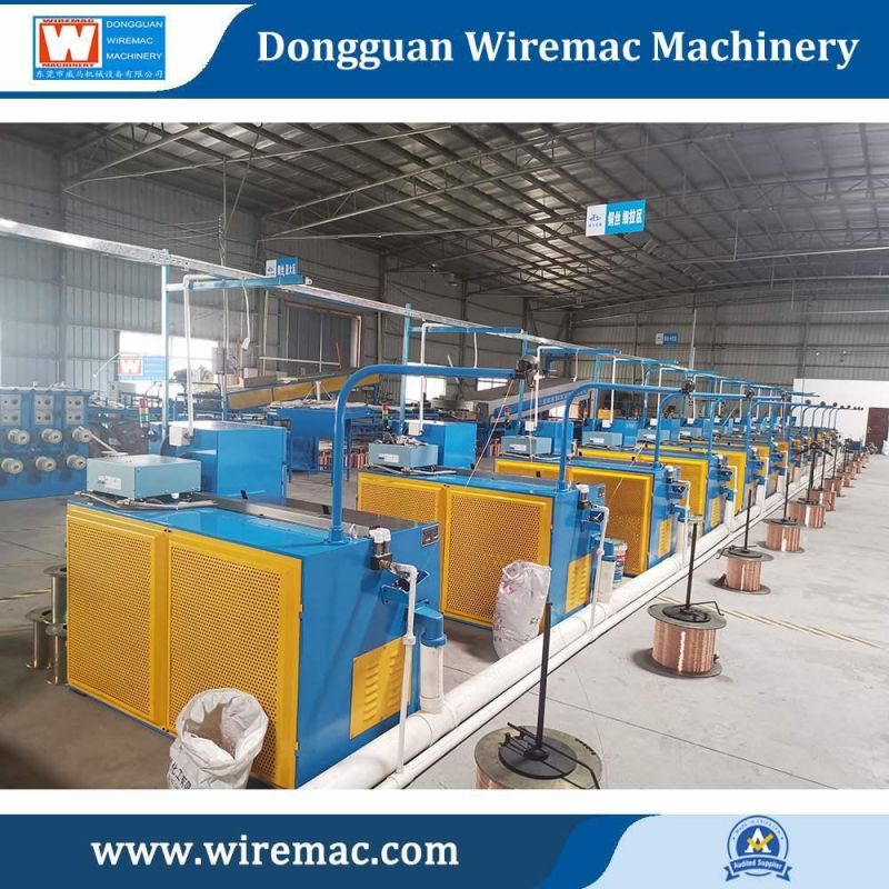 CE Certified Excellent Quality Full Automatic Copper Wire Drawing Machine Europe