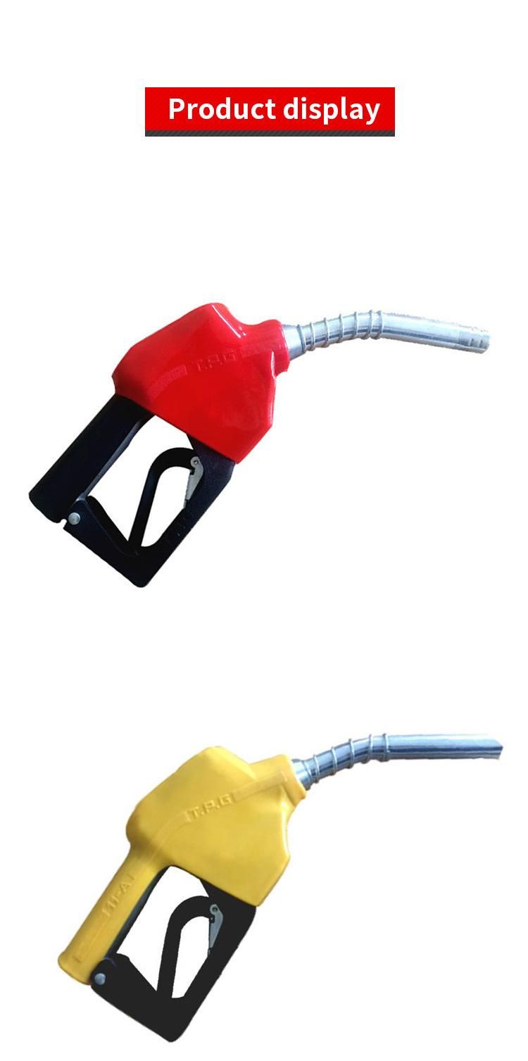 Fuel Gun Manual Automatic Nozzle 3/4′′-1′′ Oil Tanker Fuel Dispenser