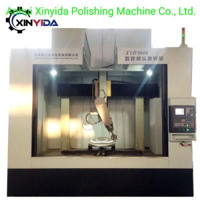Full Enclosed Seal Dish Buffing and Grinding Machine with Mirror Effective