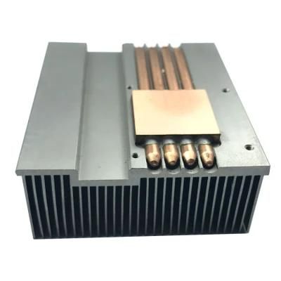 High Power Dense Fin Aluminum Heat Sink for Radio Communications and Power and Apf and Svg and Inverter and Electronics and Welding Equipment