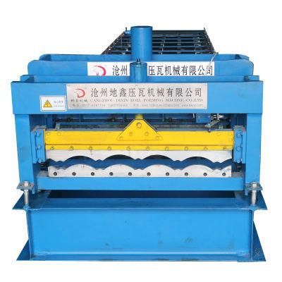 Professional Glazed Tile Roof and Wall Panel Roll Forming Machine