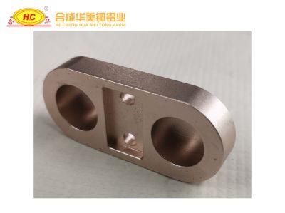 Aluminum CNC Machining Parts OEM Custom Metal Milling Turning Rose Gold Anodized Aluminum Profile