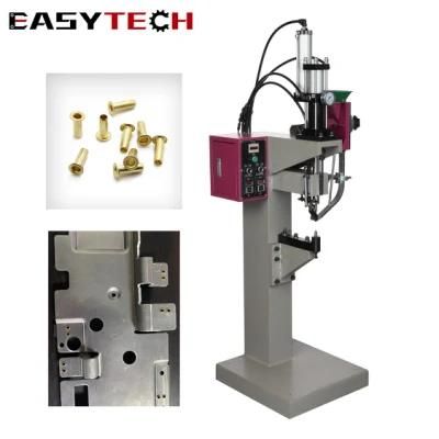 with Vibrating Plate Pneumatic Punching Machine for Eyelet Rivet