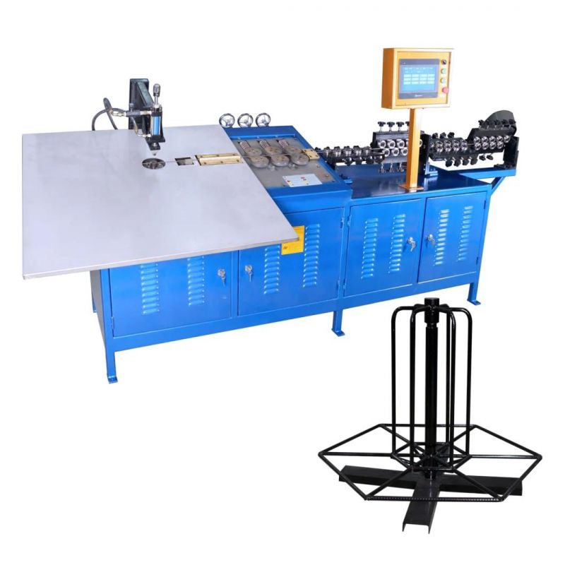 2D Stainless Steel Metal Wire Forming Machine Automated Wire Bender