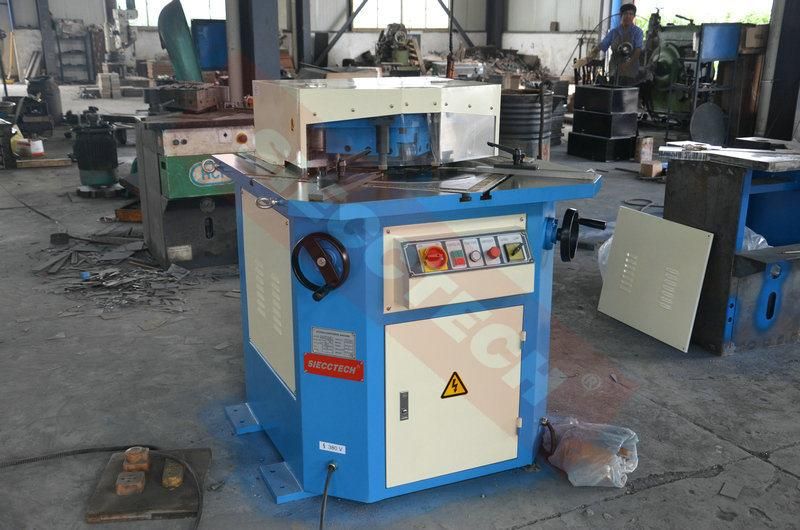 Fixed Angle Hydraulic Corner Notcher, Hydraulic Notcher, Corner Notching Machine (Q28)