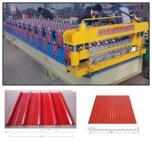 Double Layer Steel Tile Roll Forming Machine for Roofing Sheet Panel