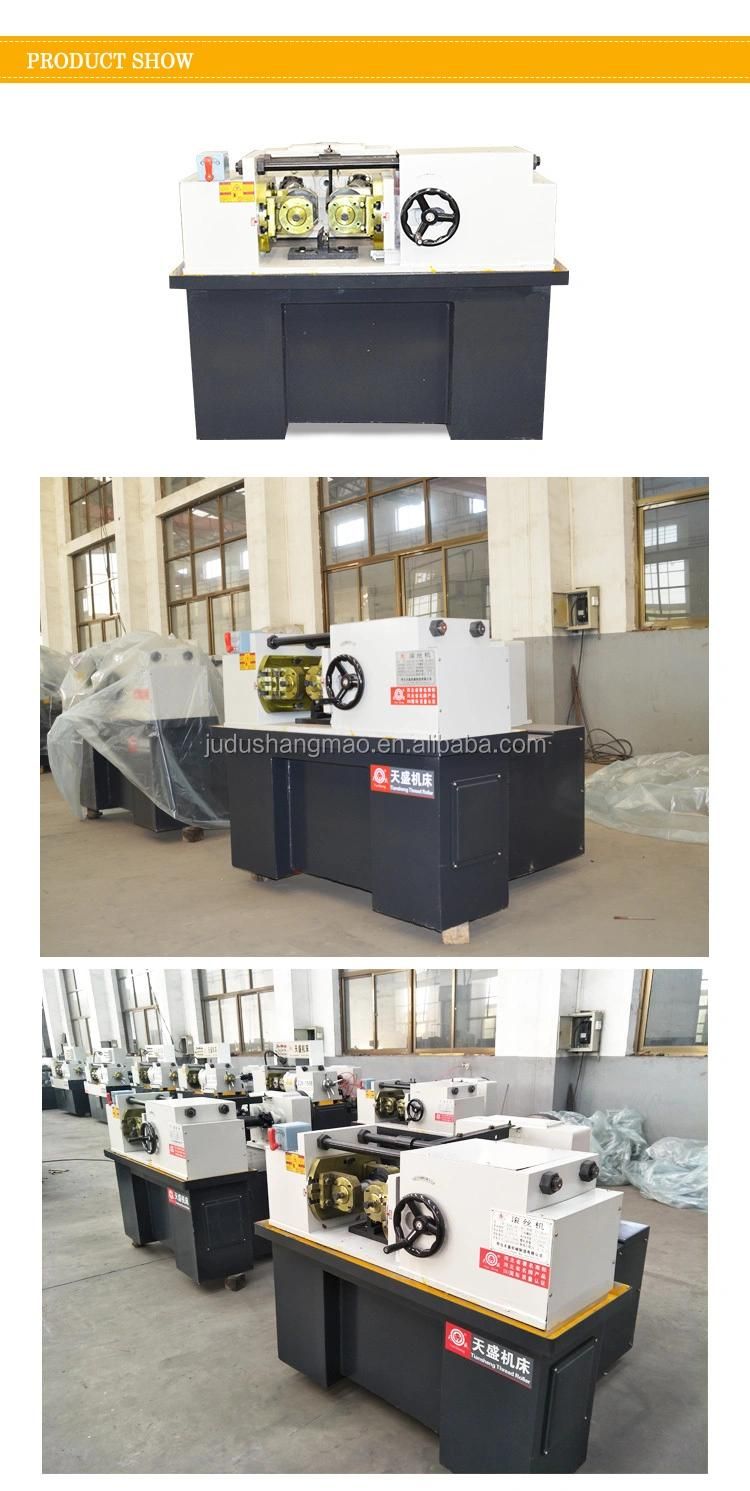 CE Certified Hydraulic Screw Thread Rolling Machine with Best Price