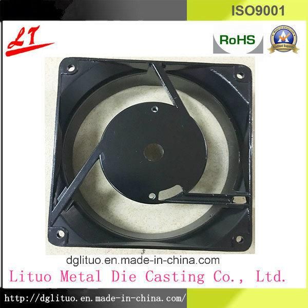 China ADC12 Aluminum Alloy Die Casting Fan Hardware