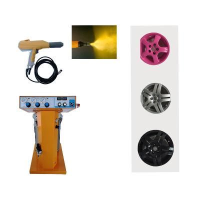 Powder Painting Equipment Manual Powder Coating Spray Gun with Fluidized Hopper