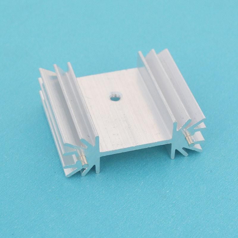 to-220 Heat Sink Aluminum Alloy Radiator Customizable To220 Heatsink for Chip