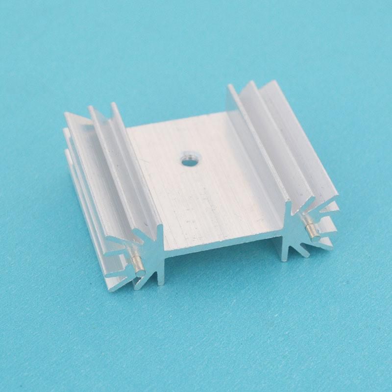 to-220 Heat Sink Aluminum Alloy Radiator Customizable To220 Heatsink for Chip