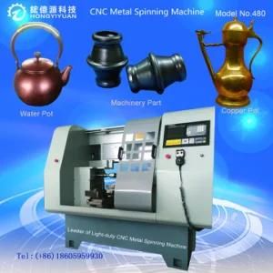 Machine Part with Automatic CNC Metal Spinning Machine (Light-duty 480C-32)