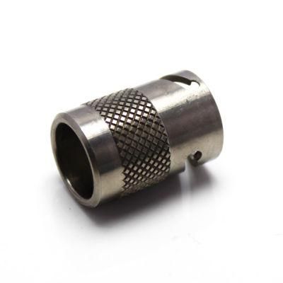 Precision Machining Knurl Aluminum Parts CNC Turned Metal Parts for Couplings &amp; Fittings