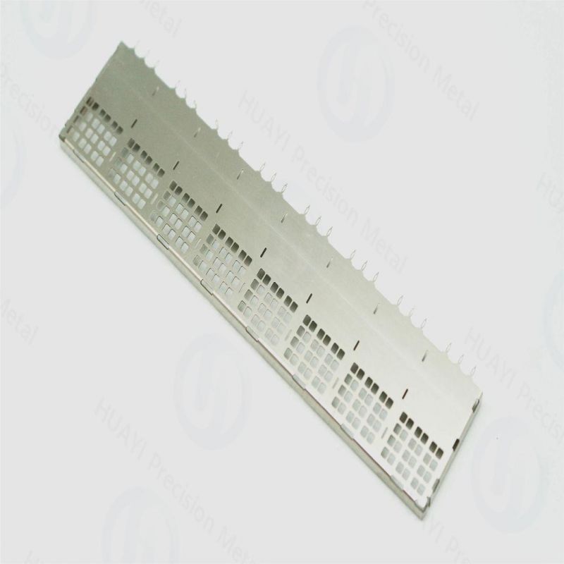 Customized Stainless Steel Sheet Metal Cover Laser Cutting Plate for Electronics