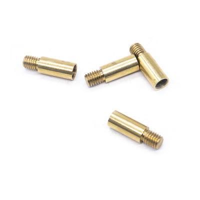 China Supplier OEM Brass CNC Turning Machining Parts Brass Shaft with RoHS