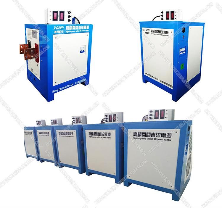 Haney CE Industrial Plating Machine 24V 1000A Black Chrome Electrolytic Electroplating Equipment