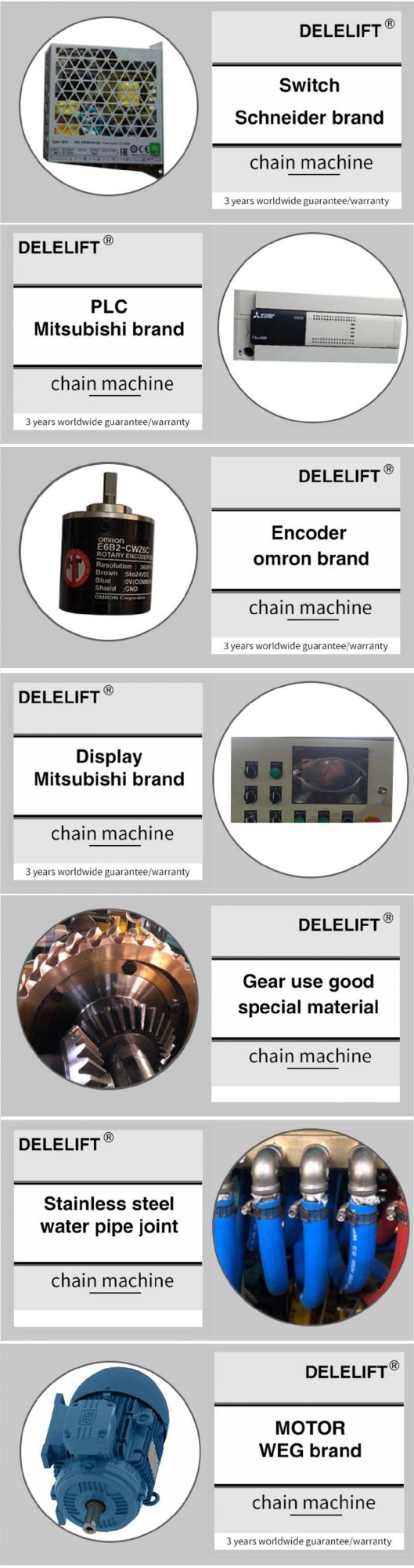 4mm-6mm Steel Wire Chain Automatic Bending Forming Machine