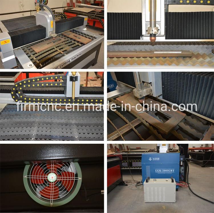 China Made Plasma Cutting Machine 1530 CNC Flame Cutter for Metal