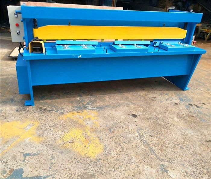 1300mm Manual Sheet Metal Small Guillotine Electric Shearing Machine