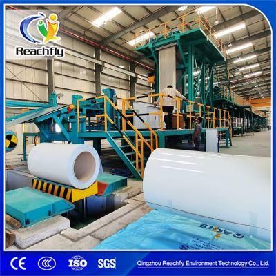 Gi Zero Spangle 30-100g Steel Coil Color Coating Production Line