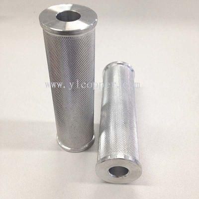 Customized Aluminum Parts with Knurling