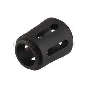 Customized Powder Coated Black Aluminium Machining Turning Part for Light