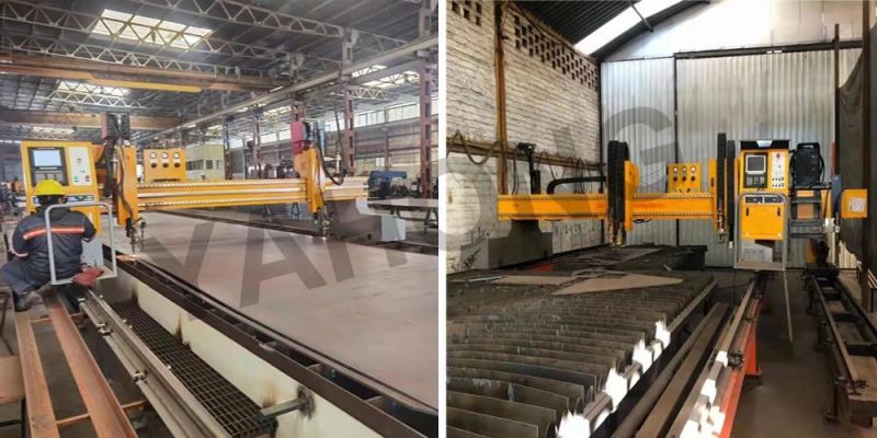 5000-15000mm CNC Portal Flame Machines Cutting Carbon Steel