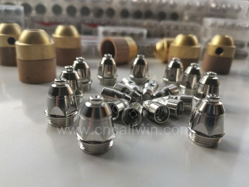 Professional CNC Plasma Cutter Consumables Nozzles Electrodes for Metal Cutting