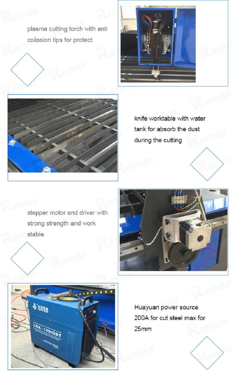Ramax CNC 1325 Table Plasma Metal Cutting Machine