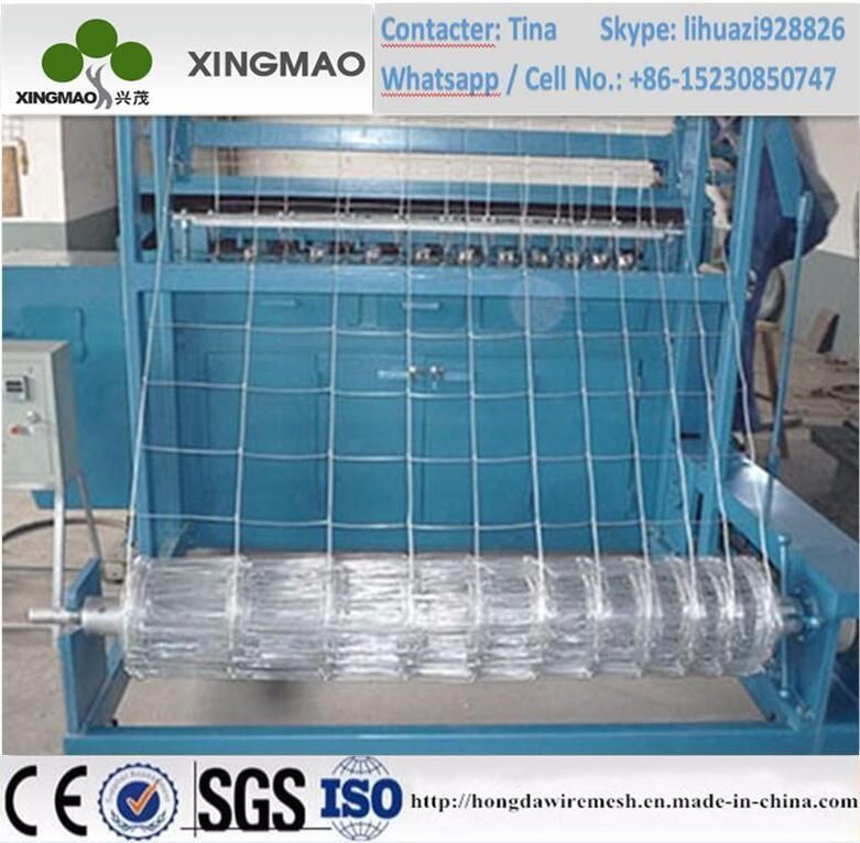 Fixed Knot Fence Machine/ Cattle Animal Fence Wire Mesh Machine