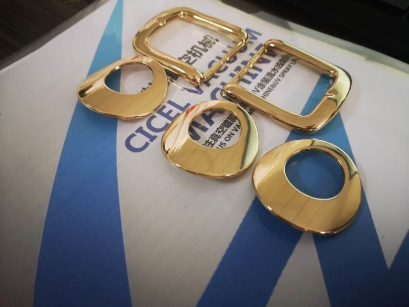Cicel Decorative Buckles PVD Gold Metalizing Machine Plant
