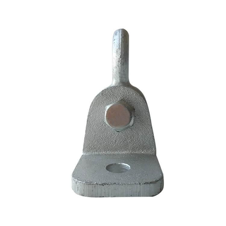 Densen Customized Sand Casting Hinge Hook for Surface Zinc Plating, Customized Ductile Iron Sand Casting Ring, Swing Rings