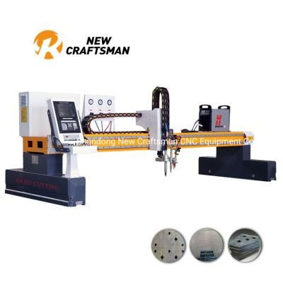 Metal Cutting CNC Flame Plasma Cutting Light Gantry Type CNC Plasma Cutting Machine