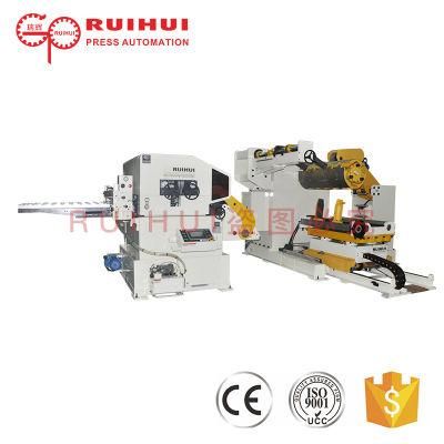 Compact Decoiler Straightener Feeder Press Feeding Line