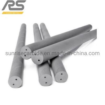 Tungsten Carbide Rod Two Helical Holes for Drill Bits Machine Tools Made in China