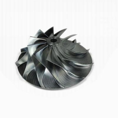 OEM/ODM 5 Axis Precision CNC Machining Aluminum/Steel Turbocharger Impeller Booster Impeller