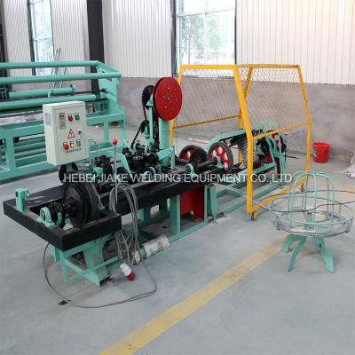 Twisted and Reserved Barbed Wire Making Machine