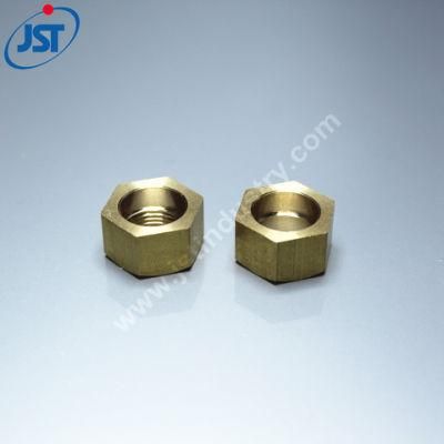 Custom CNC Turning Brass Machining Hex Brass Nuts