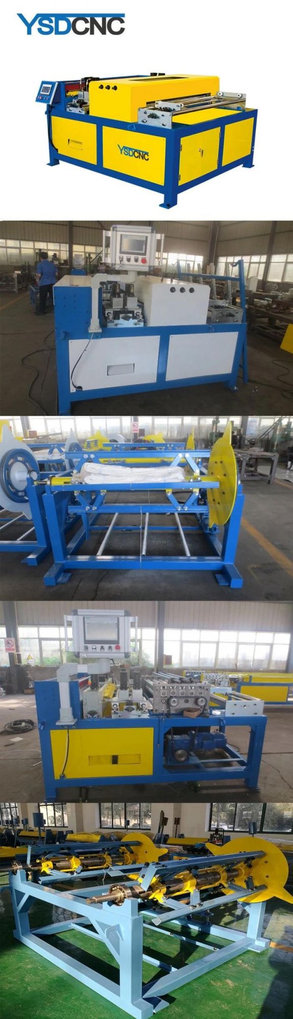 Nanjing Ysdcnc Comapny HVAC Air Duct Auto Line Two