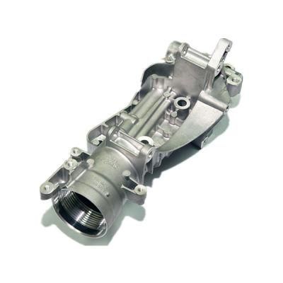 Aluminum Low Pressure Gravity Sand Casting Die Cast Pipe Connector Foundry