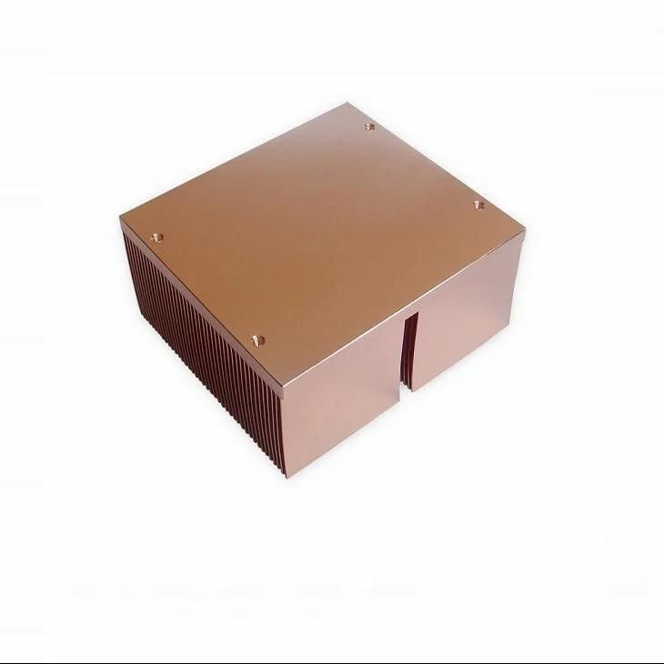 Skiving Fins Aluminum/Copper Heat Radiator Heat Sinks