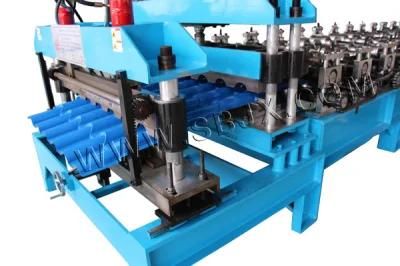 Wall Panel and Tile Double Layer Roll Forming Machine