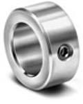 Black Oxide Aluminum Steel Threaded Shaft Collars