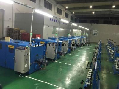 Alloy Wire, 0.04-0.32mm Copper Cable Wire Drawing Twisting Machinery Bunching Stranding Winding Rewinding 3.7kw Power Wire Making Machine