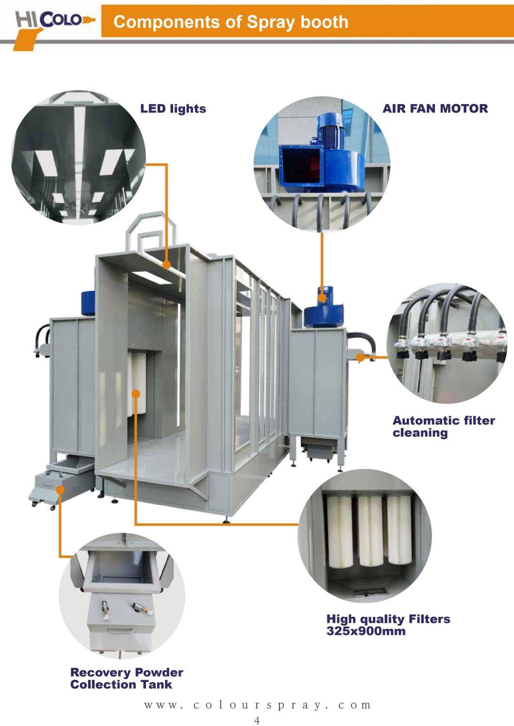 Colo-0825 Powder Coating Recycle System for Powder Coating Booth