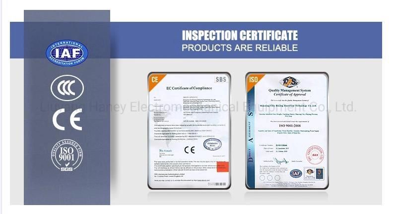 Haney CE Chrome Plating Low Ripple Pure 3 Phase 1000A Electroplating Equipment